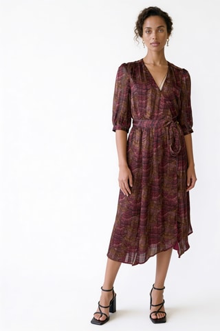 Robe longue - Bordeaux