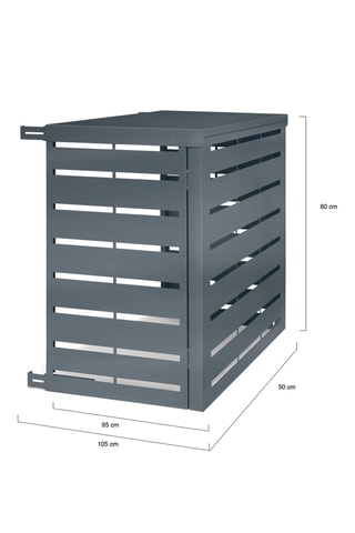 Cubierta para aire acondicionado exterior modelo pequeño - 95 x 80 x 50