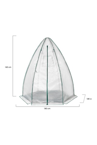 Invernadero de invierno Teepee - 140 x 140 x 160 cm