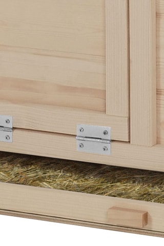 Gallinero Casita de madera con ponedero integrado - 2 gallinas