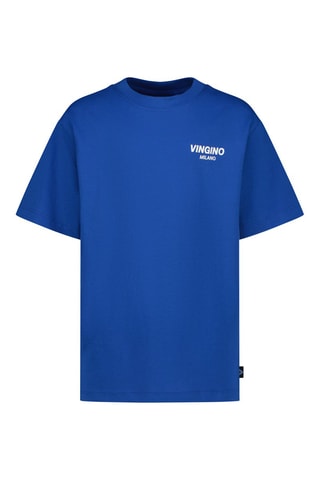 T-shirt - Bianco, nero e blu