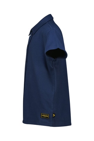 Camicia - Nero e blu