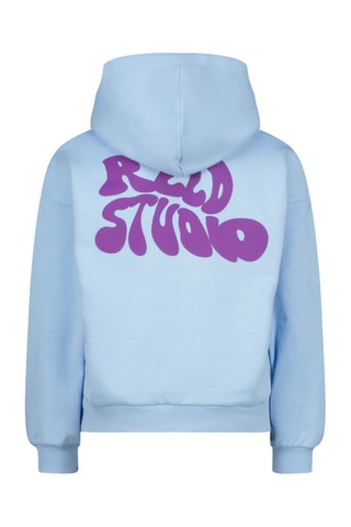 Felpa con cappuccio Helia - Blu e viola