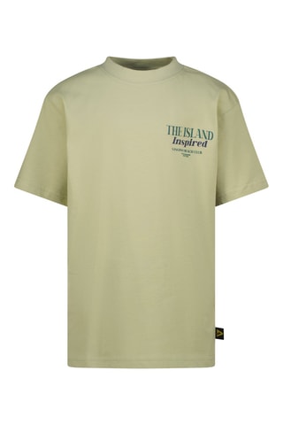 T-shirt - Nero, verde e giallo