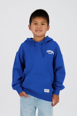 Felpa con cappuccio - Blu