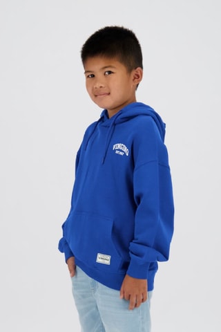 Felpa con cappuccio - Blu