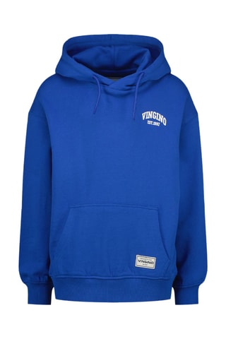 Felpa con cappuccio - Blu
