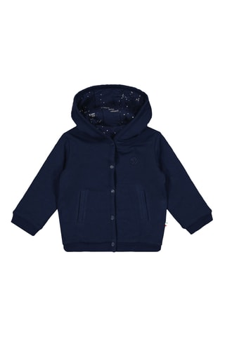 Felpa con cappuccio - Blu