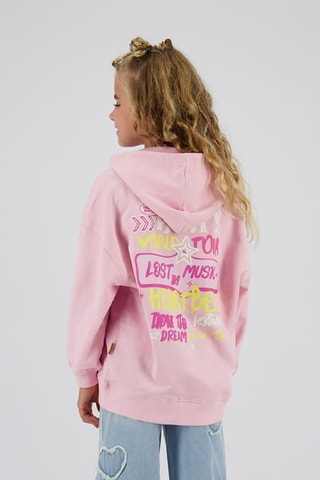 Felpa con cappuccio - Rosa