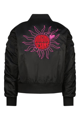 Bomber - Nero, rosso e rosa
