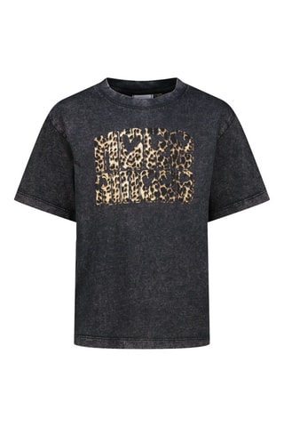 T-shirt - Nero, beige e marrone
