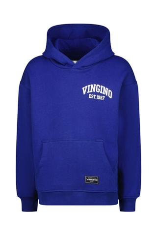 Felpa con cappuccio - Blu