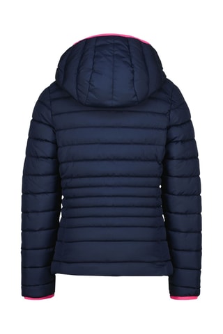 Piumino con cappuccio - Blu