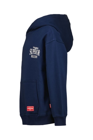 Felpa con cappuccio - Blu