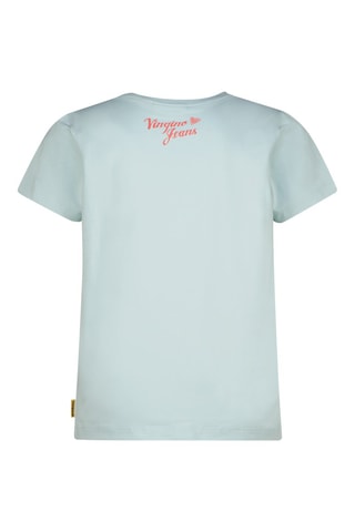 T-shirt - Nero, blu e verde