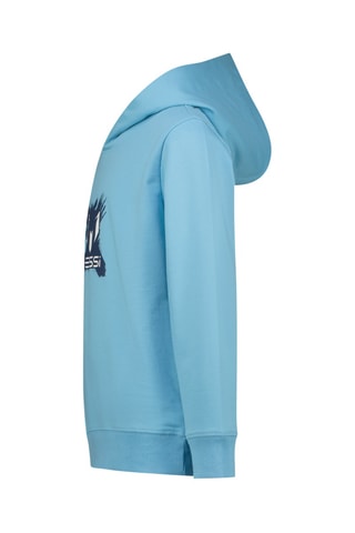 Felpa con cappuccio - Blu