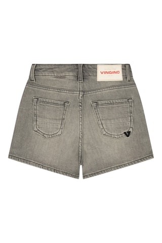 Shorts in jeans - Nero e grigio