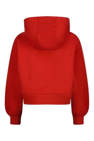 Felpa con cappuccio - Rosso