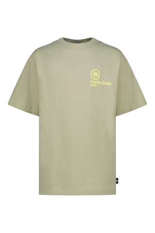 T-shirt - Nero, verde e giallo