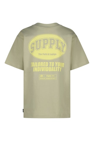 T-shirt - Nero, verde e giallo
