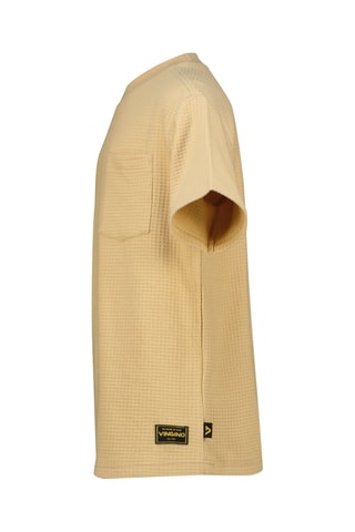 T-shirt - Nero e beige
