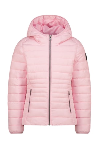 Piumino con cappuccio - Rosa