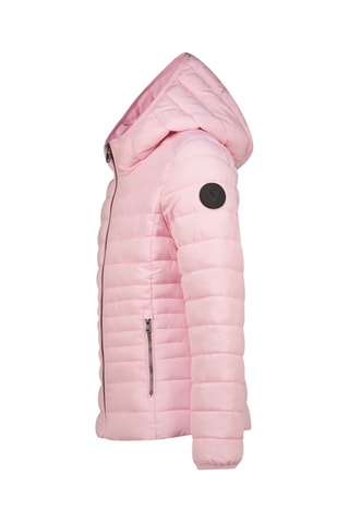 Piumino con cappuccio - Rosa