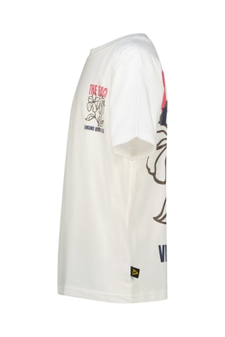 T-shirt - Bianco, rosso e blu
