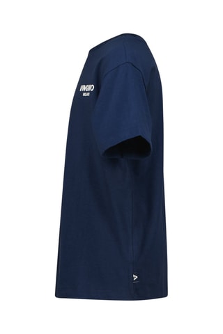 T-shirt - Bianco e blu