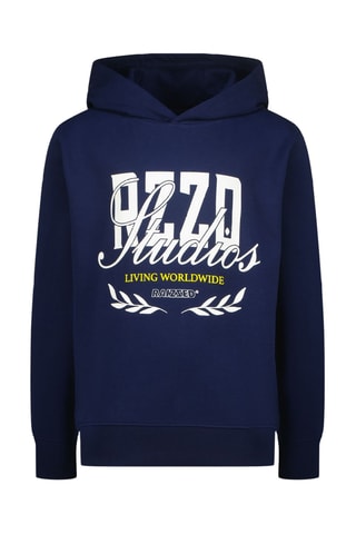Felpa con cappuccio - Blu