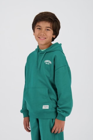 Felpa con cappuccio - Verde