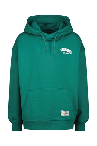 Felpa con cappuccio - Verde