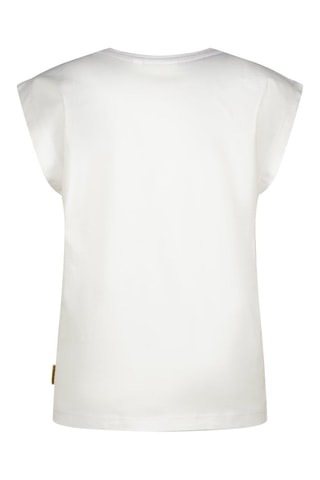 T-shirt - Bianco, giallo e rosa