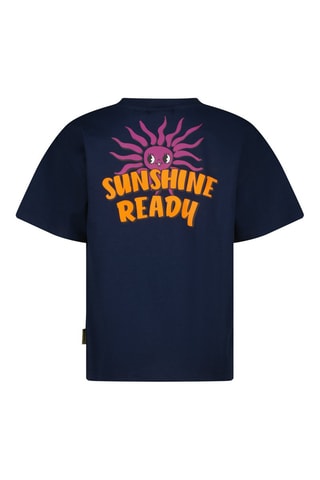 T-shirt - Blu e rosa