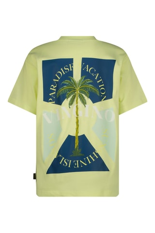 T-shirt - Nero, blu e giallo