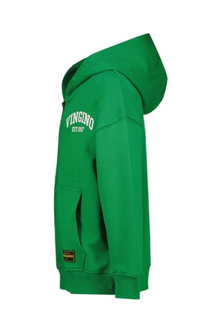 Felpa con cappuccio - Verde