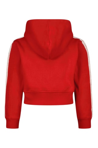 Felpa con cappuccio - Rosso