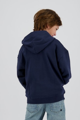 Felpa con cappuccio - Blu
