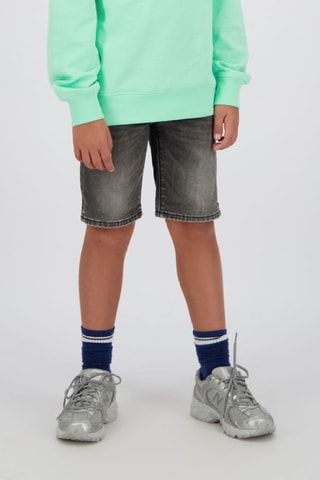 Shorts in jeans - Grigio