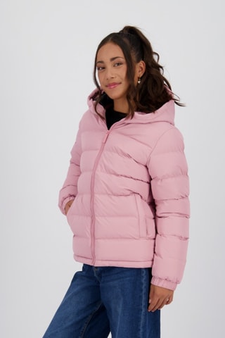 Piumino con cappuccio Tandy - Rosa