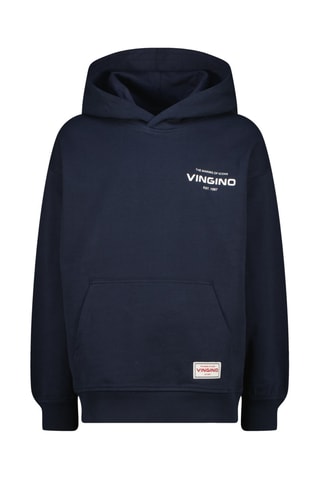 Felpa con cappuccio - Blu