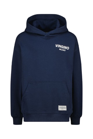 Felpa con cappuccio - Blu