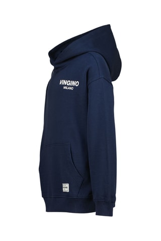 Felpa con cappuccio - Blu
