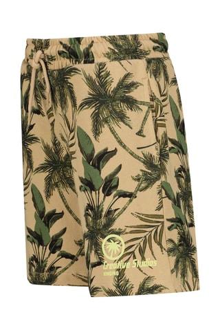 Shorts - Bianco, beige e verde