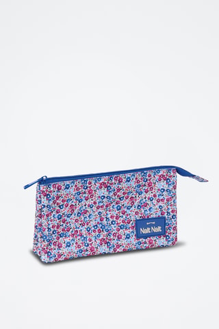 Trousse - Bleu cobalt et violet