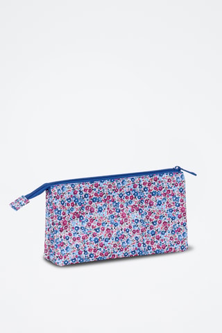 Trousse - Bleu cobalt et violet