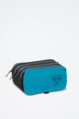 Trousse - Noir et bleu