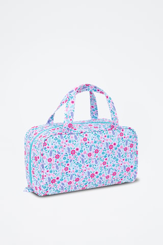 Sac bowling - Ciel et blanc