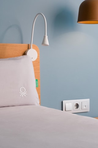 Parure de couette en coton 79 fils/cm² - Gris