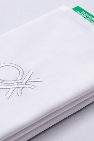 Parure de couette en coton 79 fils/cm² - Blanc